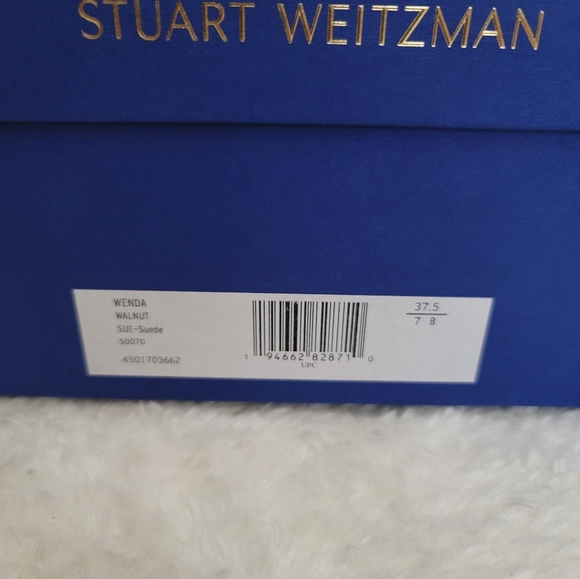 Stuart Weitzman Wenda Suede Booties 7 - Picture 3 of 5